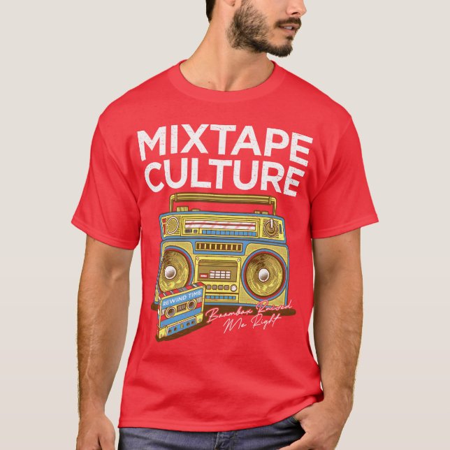 Mitape Culture Retro Boombo Music Vibe Design fami T-Shirt (Front)
