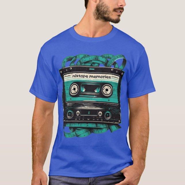 Mitape Memories Casette funny T-Shirt (Front)
