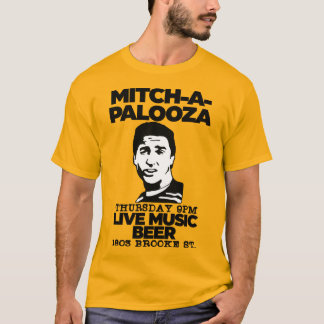 Mitch-a-Palooza - Old School Movie Party Flyer T-Shirt