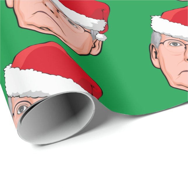 MITCH MCCONNELL CHRISTMAS WRAPPING PAPER (Roll Corner)