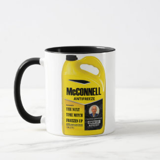 Mitch McConnell Freezes Again, 11 oz Mug