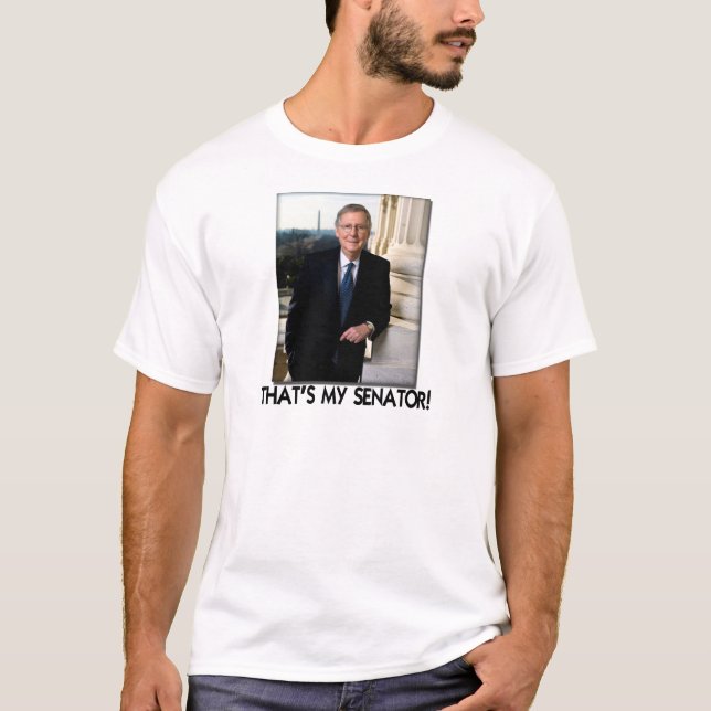 Mitch McConnell, That's My Senator! T-Shirt (Front)