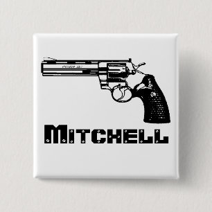 Mitchell! 15 Cm Square Badge
