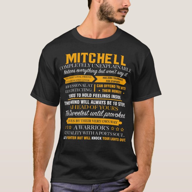 MITCHELL completely unexplainable T-Shirt (Front)