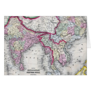 Mitchell Map India, Tibet, China & SE Asia