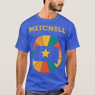 Mitchell South Dakota Vintage Distressed Souvenir  T-Shirt