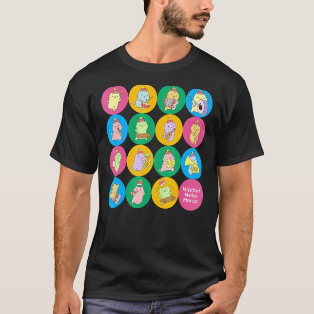 Mitchiri Neko March Circle2 T-Shirt (Front)
