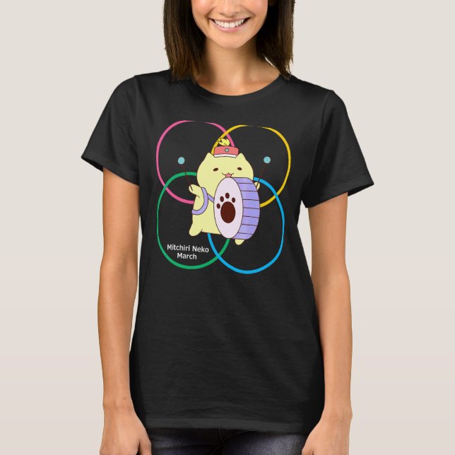 Mitchiri Neko March Circle4 T-Shirt (Front)