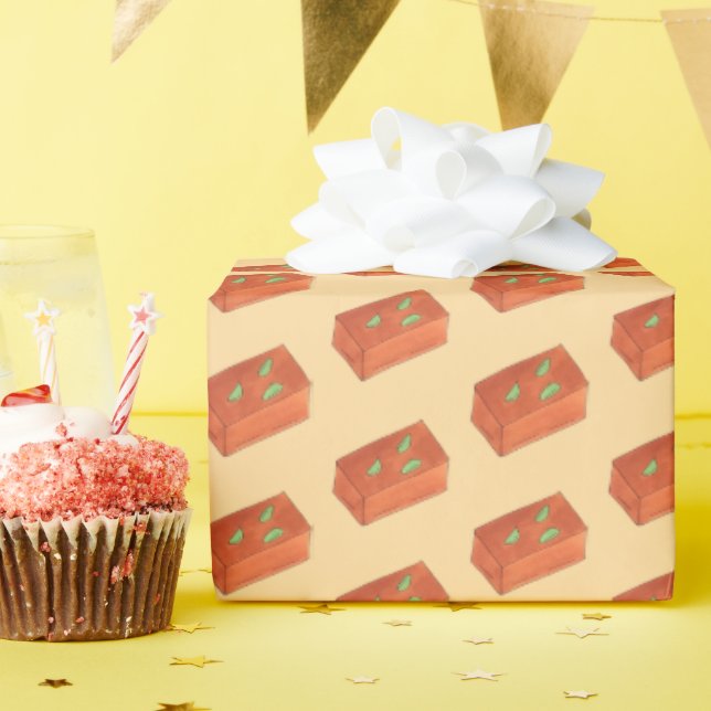 Mithai Indian Sweets Confectionery Mysore Pak Wrapping Paper (Birthday Party)