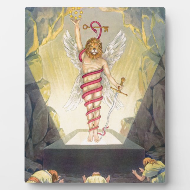 Mithra in the form of Leontocephalic Kronos Plaque (Front)