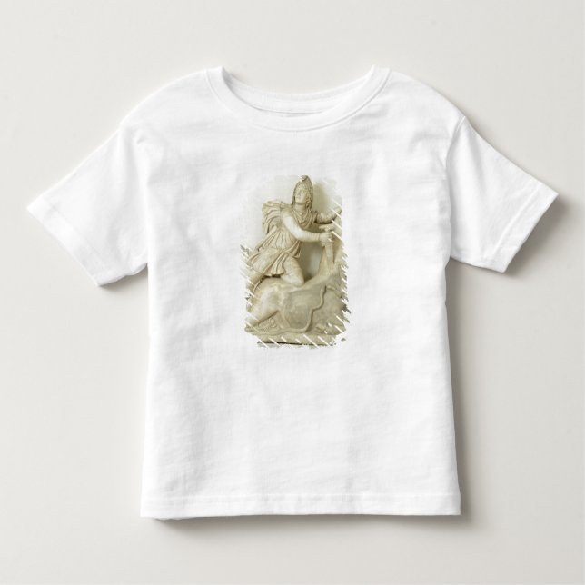 Mithras Sacrificing the Bull, Marble relief, Roman Toddler T-Shirt (Front)