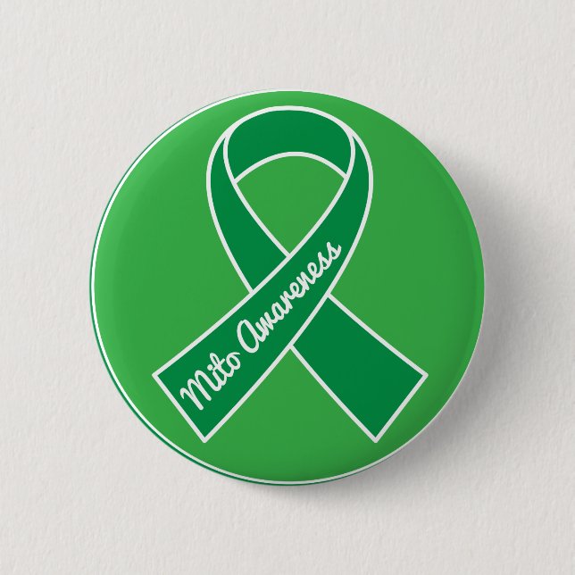 Mito Awareness 6 Cm Round Badge (Front)