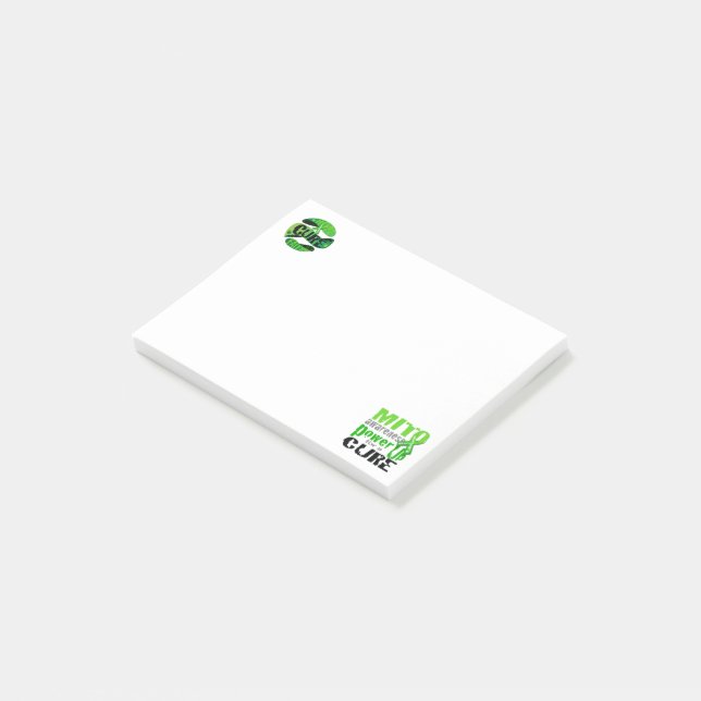 Mito Awareness Post-it Notes (Angled)