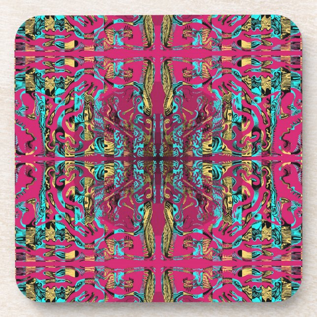 Mitochondri-Pop Coaster (Front)