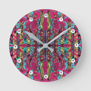 Mitochondri-Pop II Round Clock