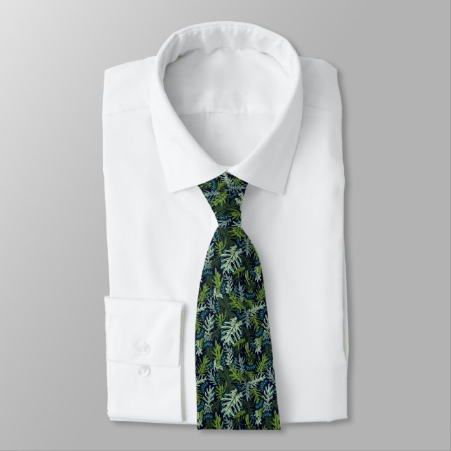 Mitochondria Jungle on Black Tie (Tied)