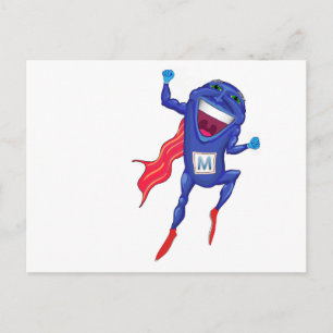 Mitochondria Man Postcard