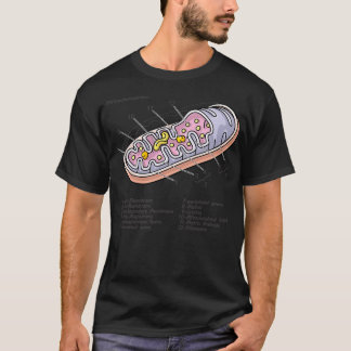 Mitochondrion Cell Biology Diagram T-Shirt