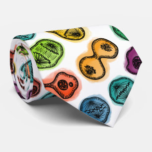 Mitosis - Color on White Tie