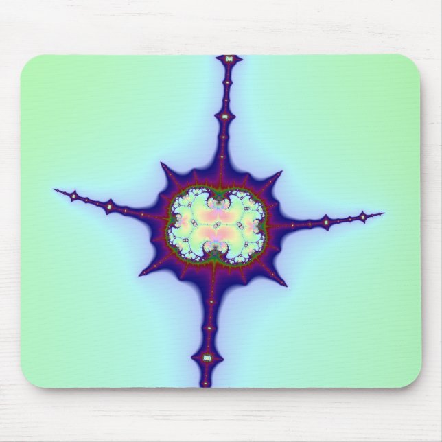 Mitosis Fractal Mouse Pad (Front)