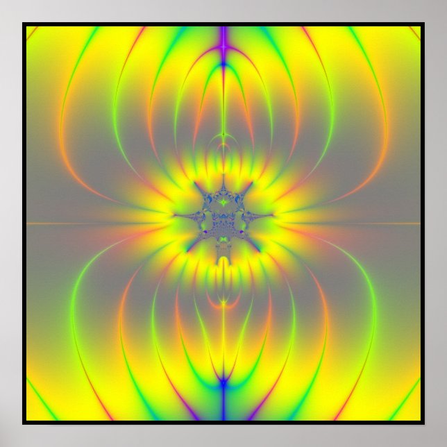 Mitosis Fractal Poster (Front)