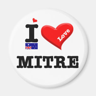 MITRE - I Love Magnet