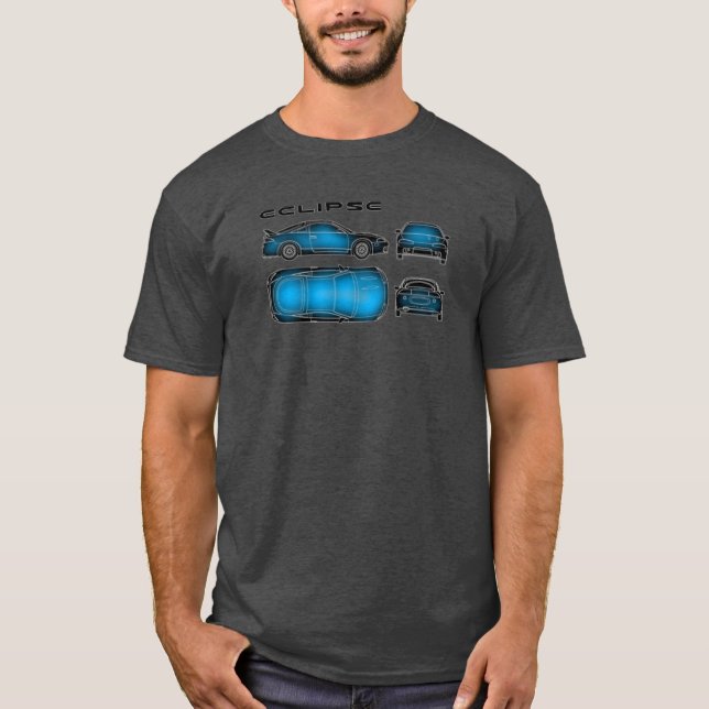mitsubishi eclipse DSM TUNER T-Shirt (Front)
