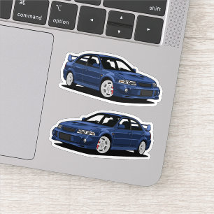 Mitsubishi Evo Car Sticker