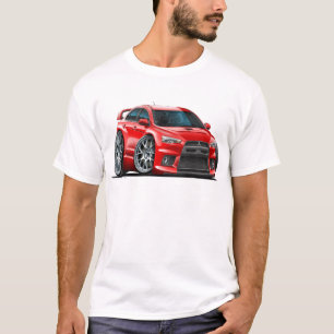 Mitsubishi Evo Red Car T-Shirt