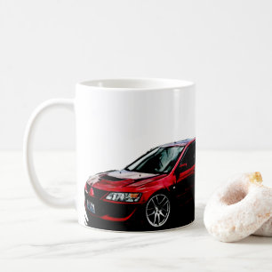 Mitsubishi Evolution Coffee Mug