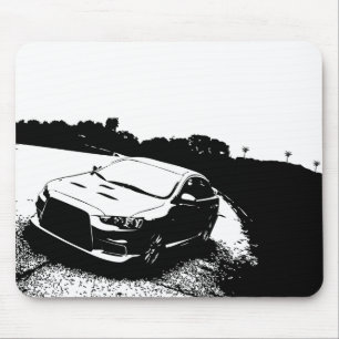 Mitsubishi Lancer Evo X Mouse Pad