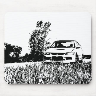 Mitsubishi Lancer Evoluion Mouse Pad