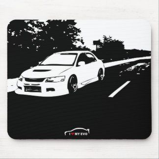 Mitsubishi Lancer Evolution 9 - I Love my EVO Mouse Pad