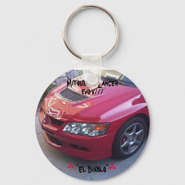 Mitsubishi Lancer Evolution V/// Key Ring (Front)