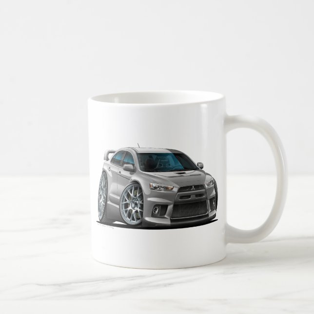 Mitsubishi Silver Car Coffee Mug (Right)