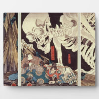 Mitsukini Defying the Skeleton Spectre, c.1845
