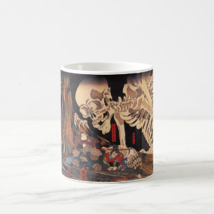 Mitsukuni Defying the Skeleton Spectre Coffee Mug