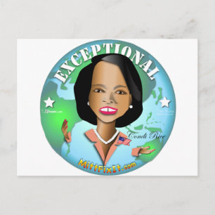 Mitt Fix It - Condi Exceptional Postcard