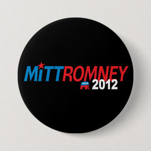 Mitt Romney 2012 7.5 Cm Round Badge