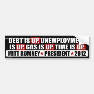Mitt Romney - 2012 Bumper Sticker