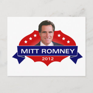 Mitt Romney 2012 for President Postcard
