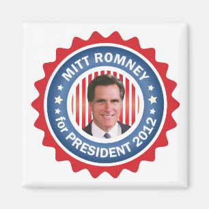 Mitt Romney 2012 for US President Magnet