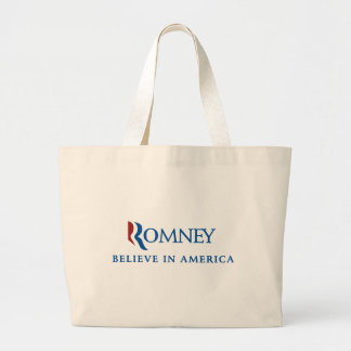 Mitt Romney 2012 Large Tote Bag