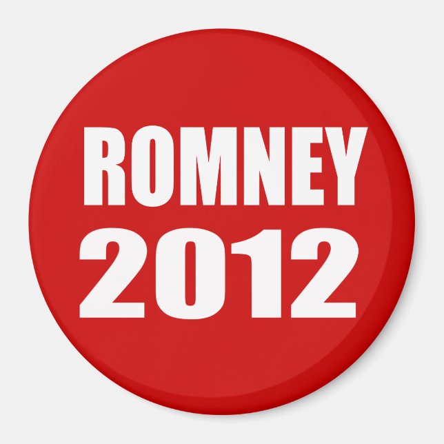 MITT ROMNEY 2012 MAGNET (Front)