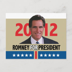 Mitt Romney 2012 Postcard