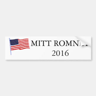 Mitt Romney 2016 Bumper Sticker