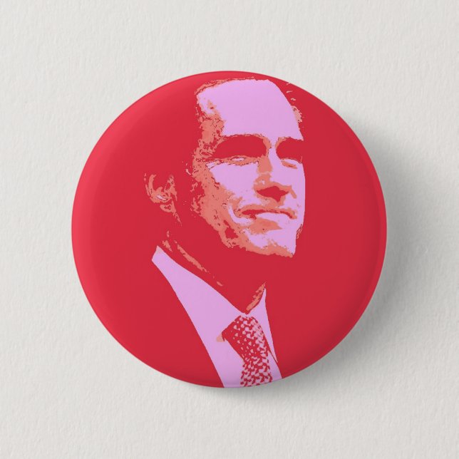 Mitt Romney 6 Cm Round Badge (Front)