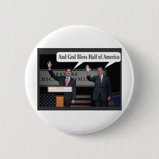 Mitt Romney Hates you 47% Vote for Barack Obama 6 Cm Round Badge