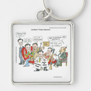 Mitt Romney In Therapy Funny Tees Cards Gifts Etc Key Ring