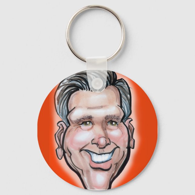 Mitt Romney Key Ring (Front)